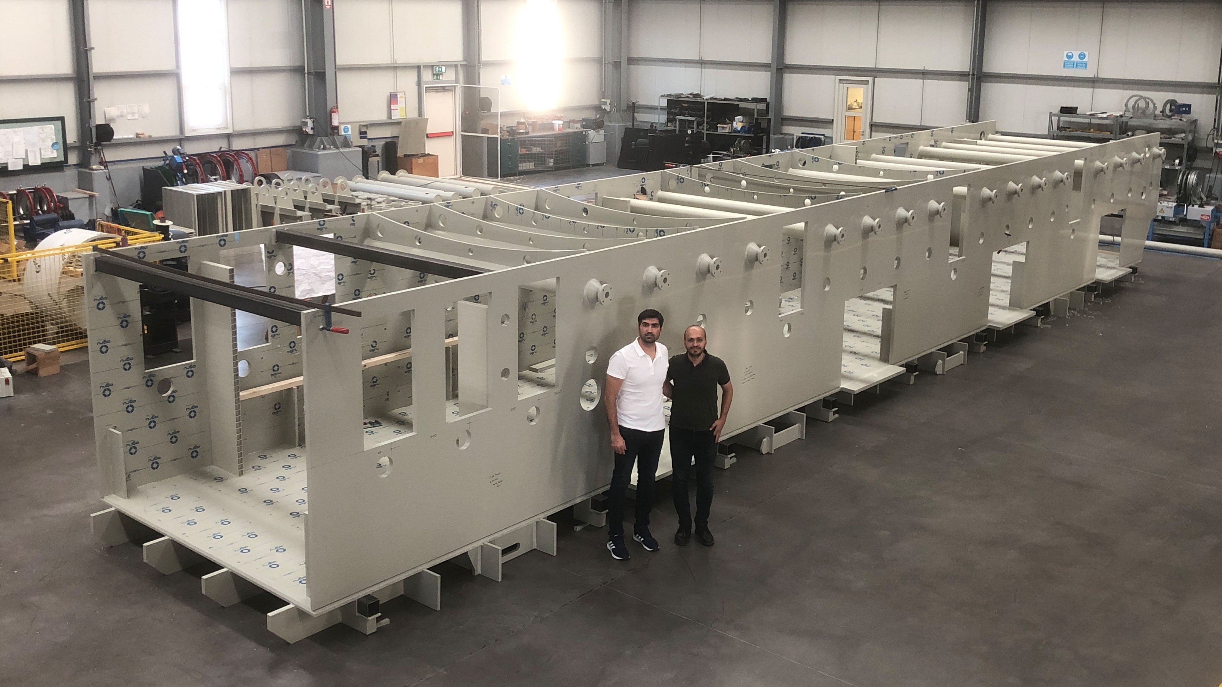 Manufacturing of the tank components