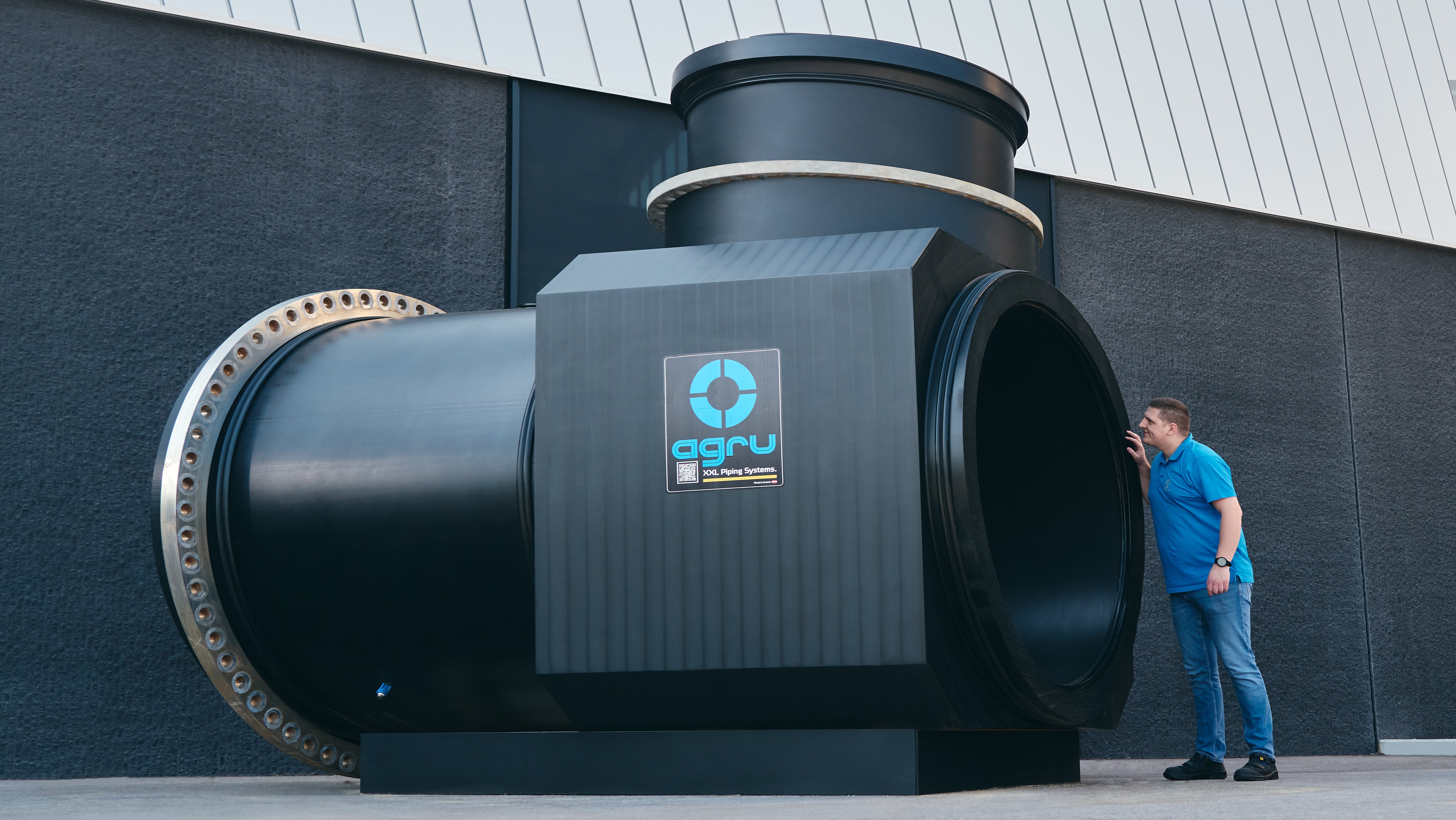 Plant 6 produces special fittings for AGRU pipelines with an external diameter of up to 2250. 