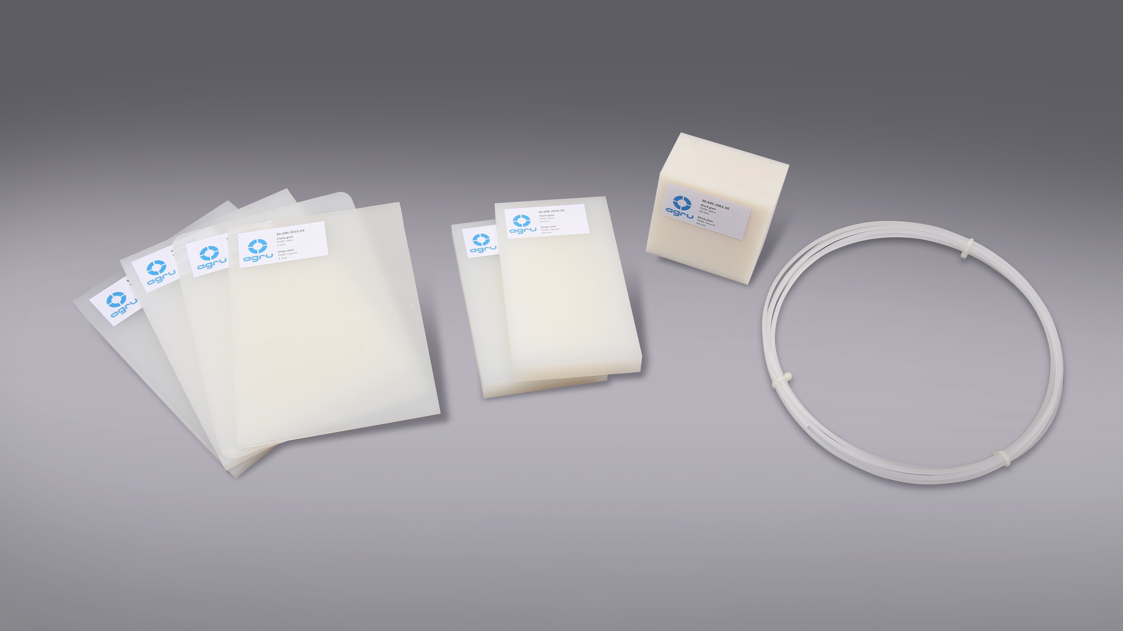 Produktprogramm AGRU PVDF Standard