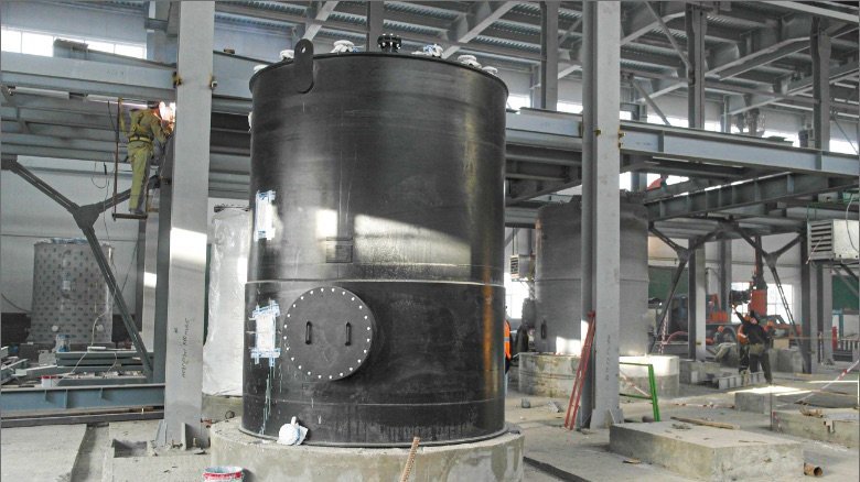 AGRU supplied also semi-finished sheets made of PE 100. Scroll down for more information about PE tanks.