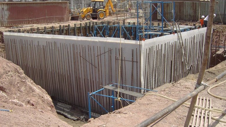The construction site