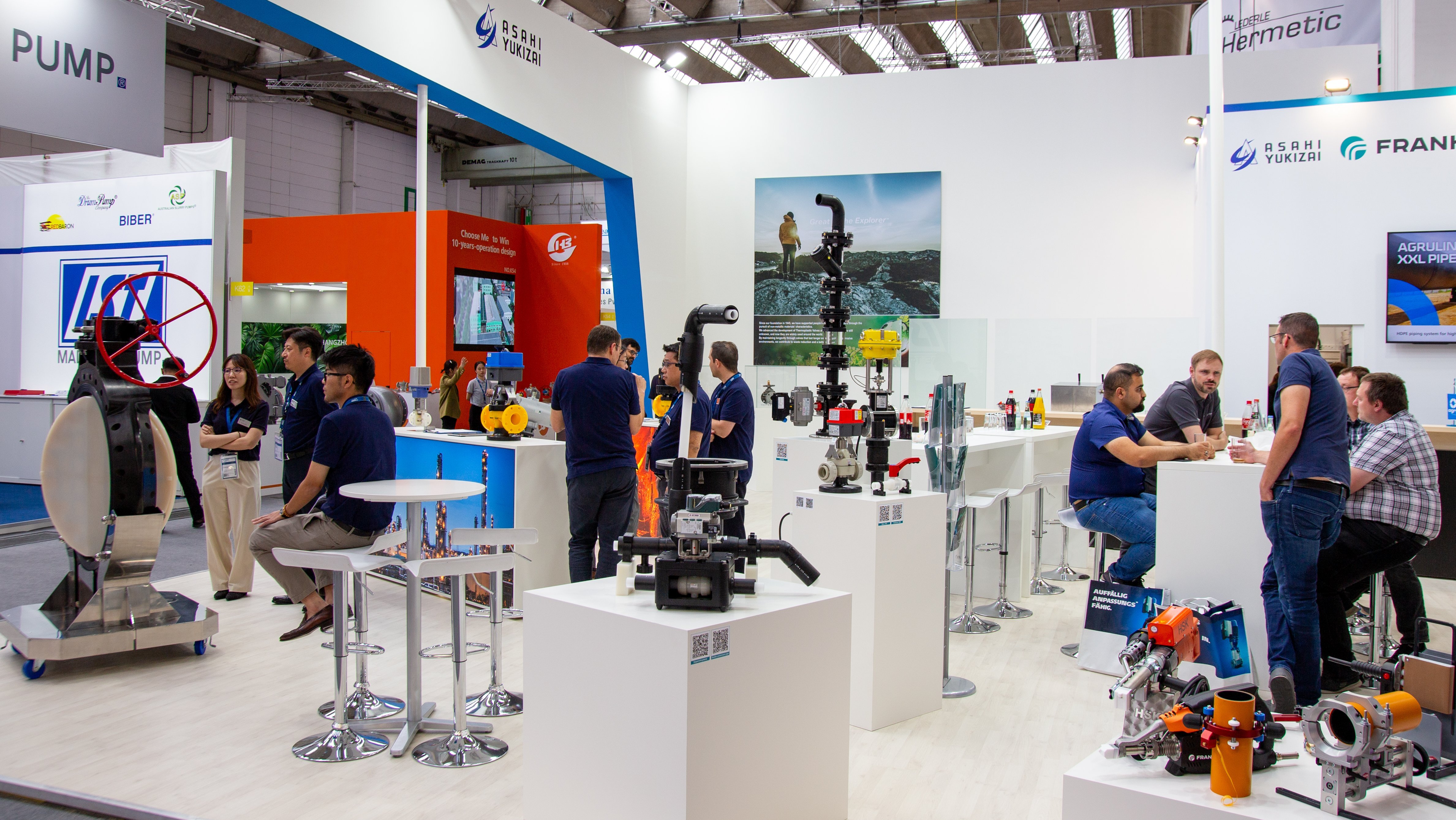 Achema, die internationale Leitmesse der Prozessindustrie