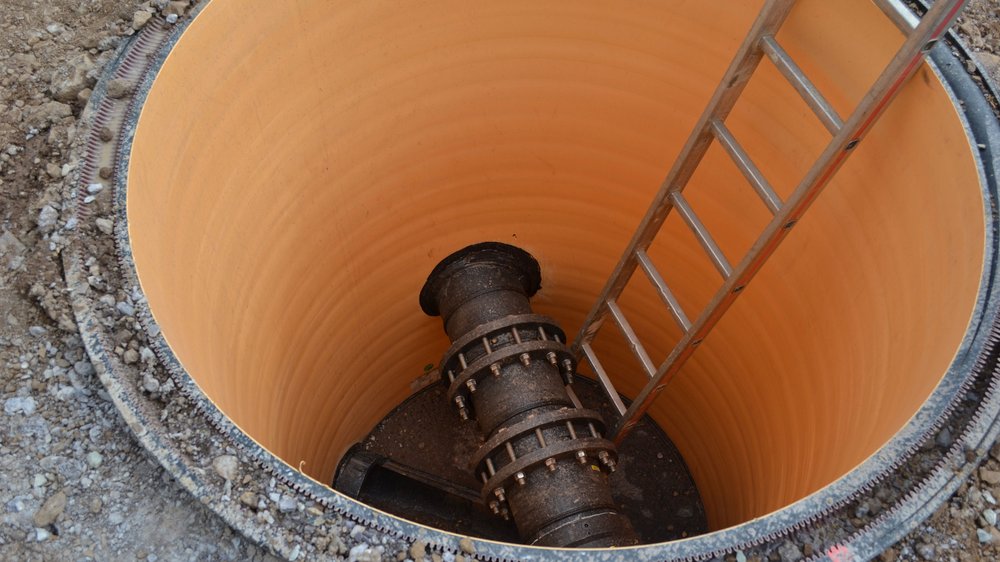 Manholes made of spiral-wound pipes in PE 100