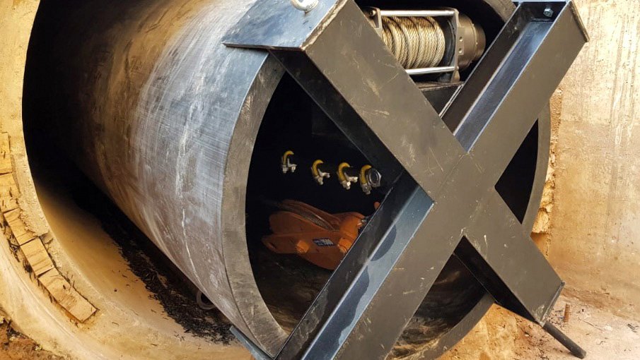 Polyethylenrohr da 1200 mm