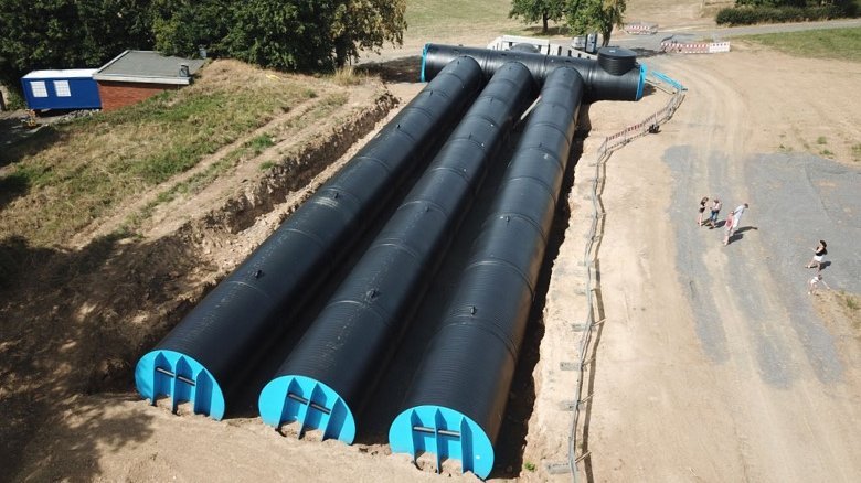 Profile pipes from FRANK work as containers.