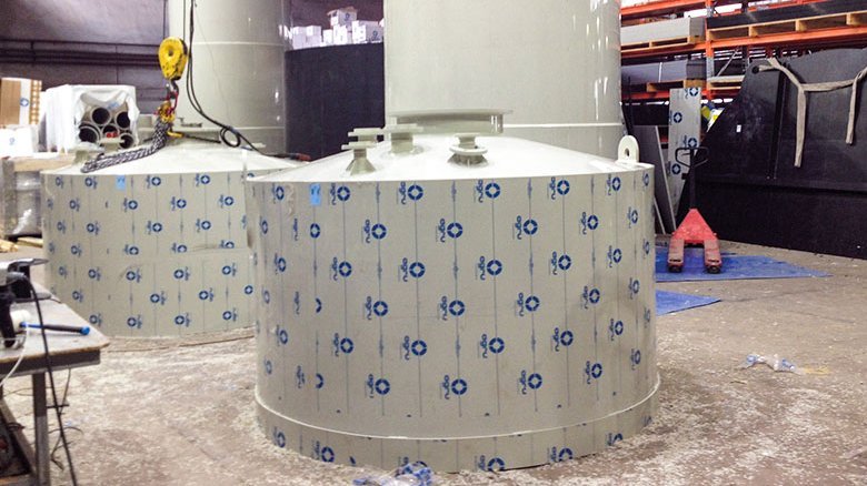 Roof segment of a storage tank