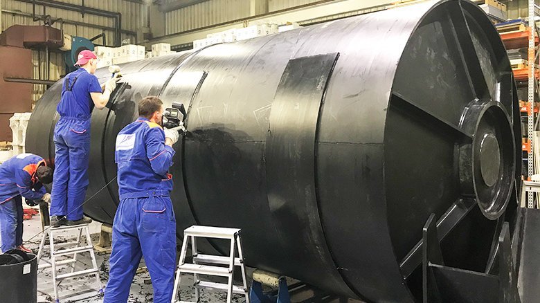  Extrusion welding as well as heated tool butt-welding were done