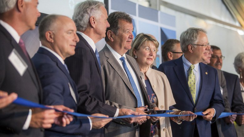 The AGRU XXL PIPE PRODUCTION FACILITY in the American city of Charleston, SC, is a 40 million dollar investment. 160 international customers joined AGRU for the grand opening ceremony.