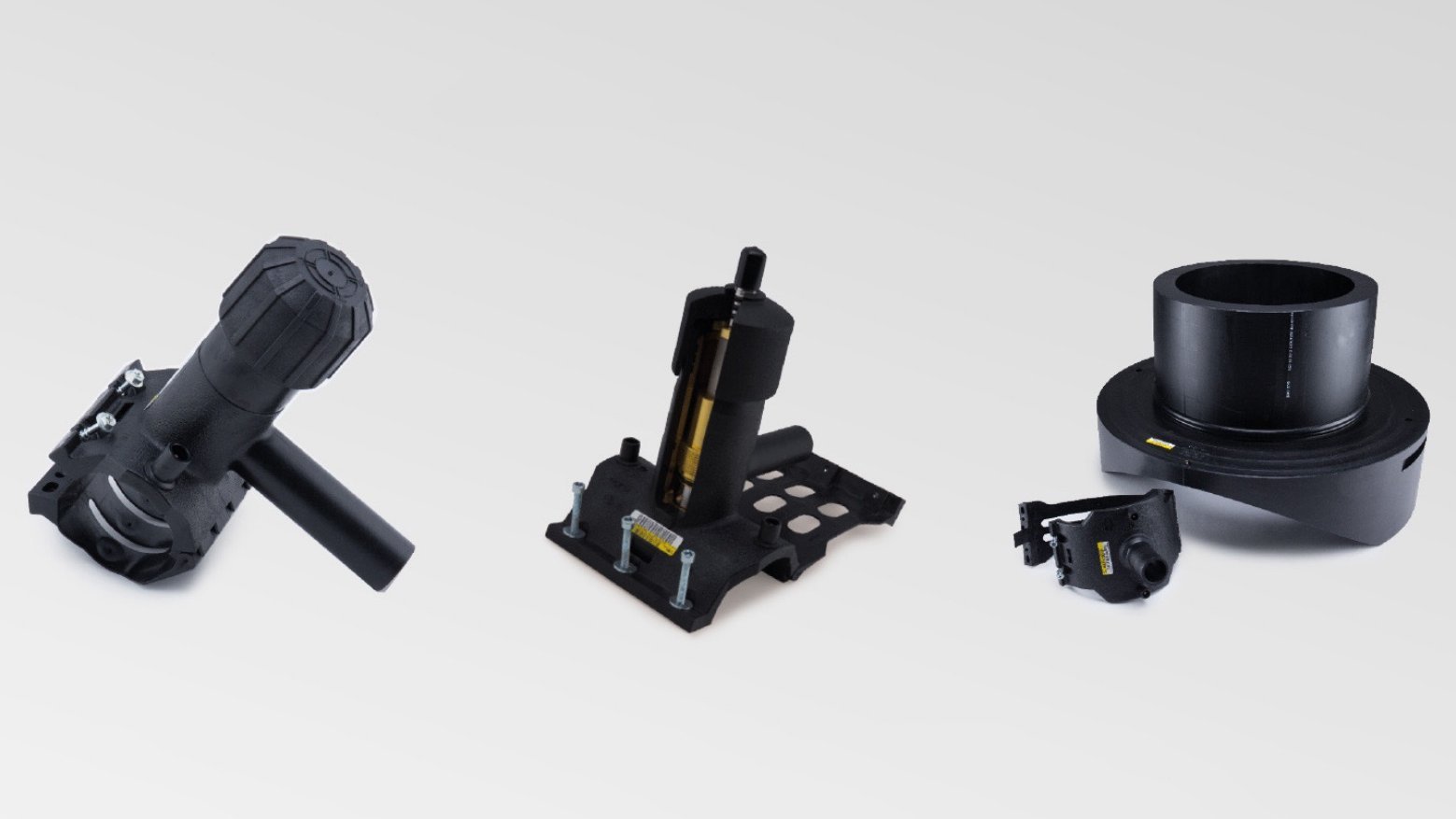 Tapping saddles, Pressure tapping valves, Spigot saddles
