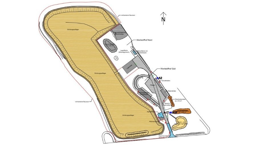 Planungsunterlagen Deponie