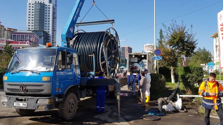 Rehabilitation gets underway in Mongolia. The Close-Fit Liner was supplied by Austrian producer AGRU Kunststofftechnik.