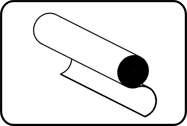 Platten Polyester-kaschiert-gerollt