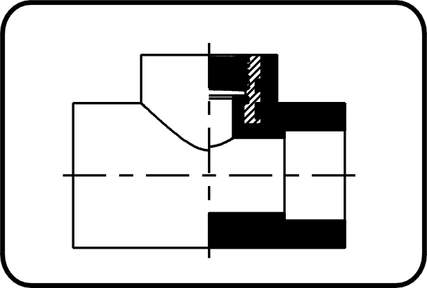 Muffenschweiss-Fittings