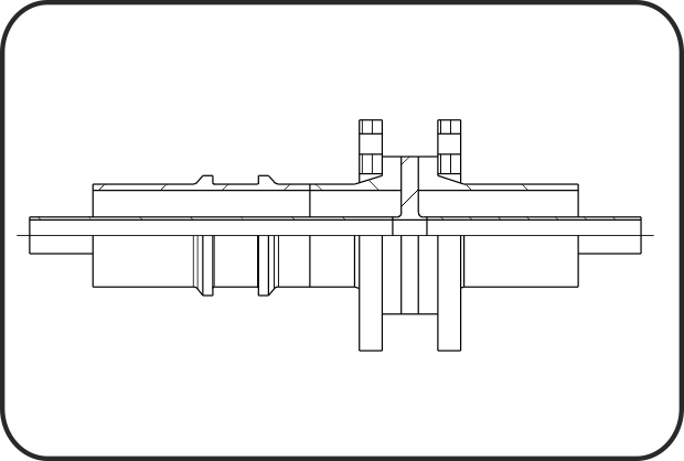 PE/PVDF Staggered Welding
